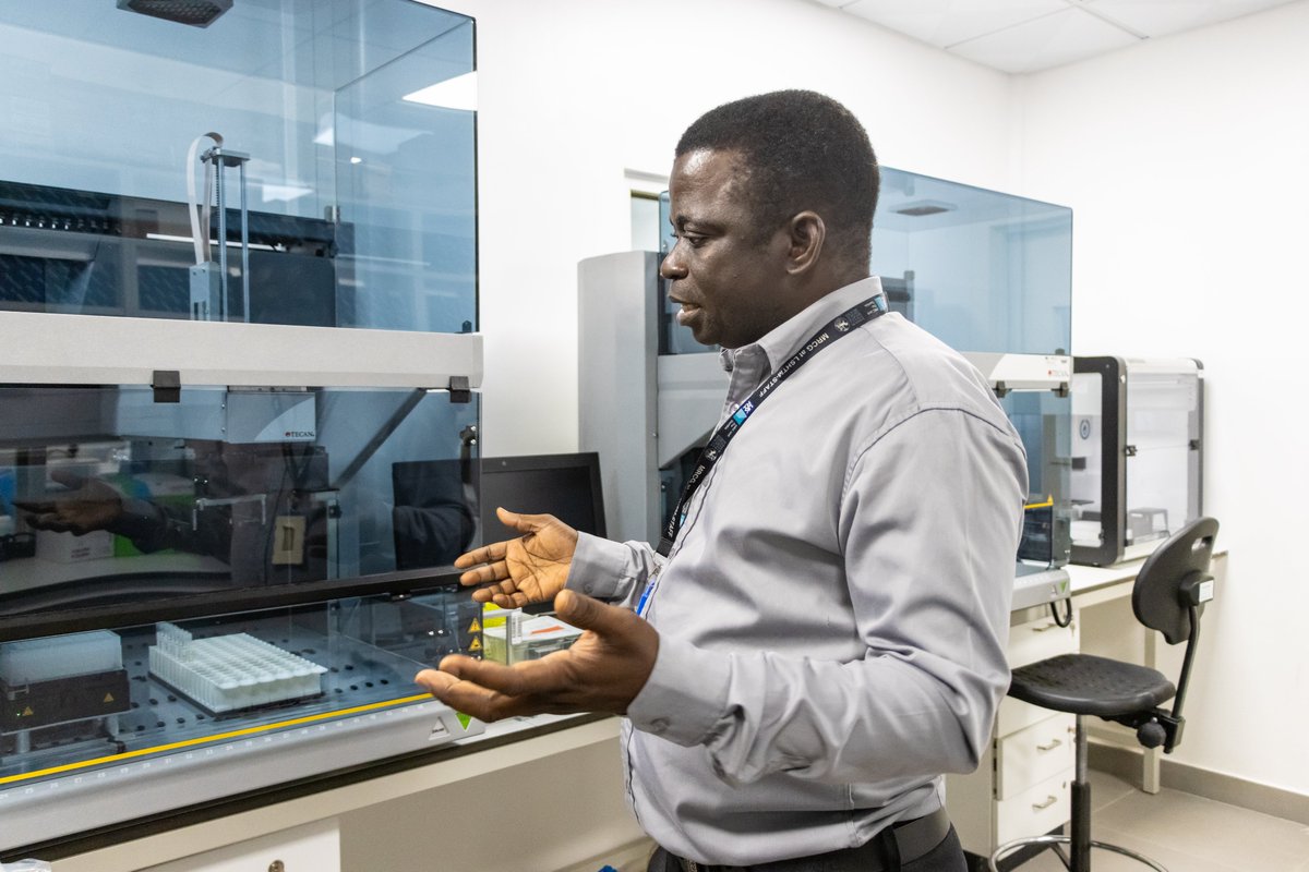 West African Network for TB, AIDS and Malaria (@wanetam_wafrica) on Twitter photo Today we're wrapping up a 5-day training on Vector Genomics <a href="/mrcunitgambia/">MRC Unit The Gambia at LSHTM</a> for early career researchers from across #WestAfrica.
Funded by <a href="/EDCTP/">EDCTP</a>, the training equipped participants w/ advanced genomics tools to tackle emerging threats to #malaria interventions & #PublicHealth. Today we're wrapping up a 5-day training on Vector Genomics <a href="/mrcunitgambia/">MRC Unit The Gambia at LSHTM</a> for early career researchers from across #WestAfrica.
Funded by <a href="/EDCTP/">EDCTP</a>, the training equipped participants w/ advanced genomics tools to tackle emerging threats to #malaria interventions & #PublicHealth.