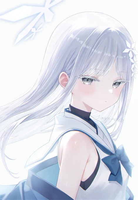 無表情系美少女ナグサちゃん #ブルアカ 
