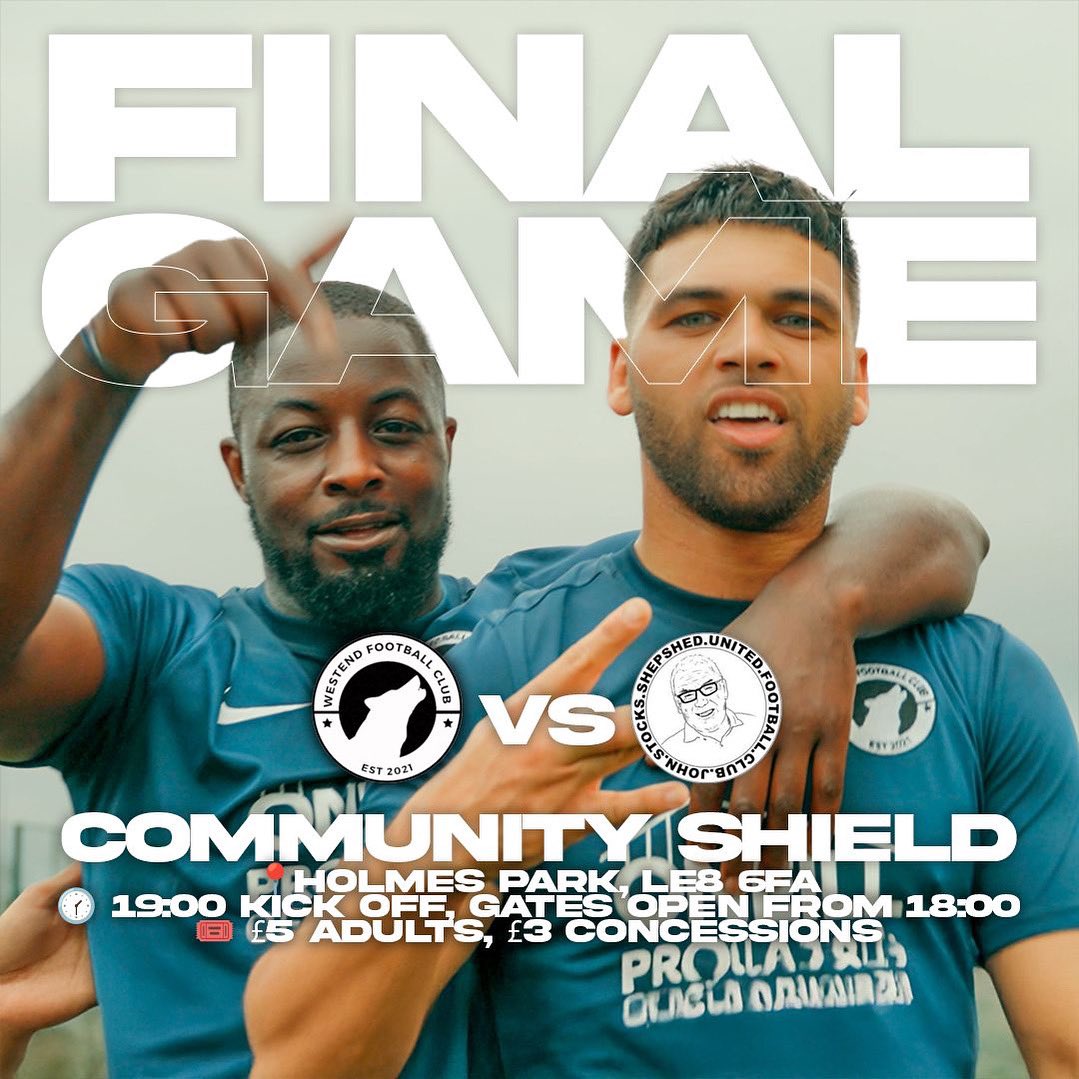 Westendfc_'s tweet photo. TONIGHT! Come and join the boys in our final game of the season as we aim to lift a couple of these 🏆🏆🏆💙 https://t.co/uoSOLX6VZy