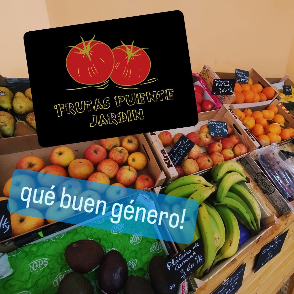 FRUTAS PUENTE JARDIN
Frutería especializada en frutas y verduras ecológicas, en el barrio joven de Puente Jardín, la calidad y el buen trato son su seña de identidad. #balonmano #balonmanoveterano #balonmanovalladolid #handball