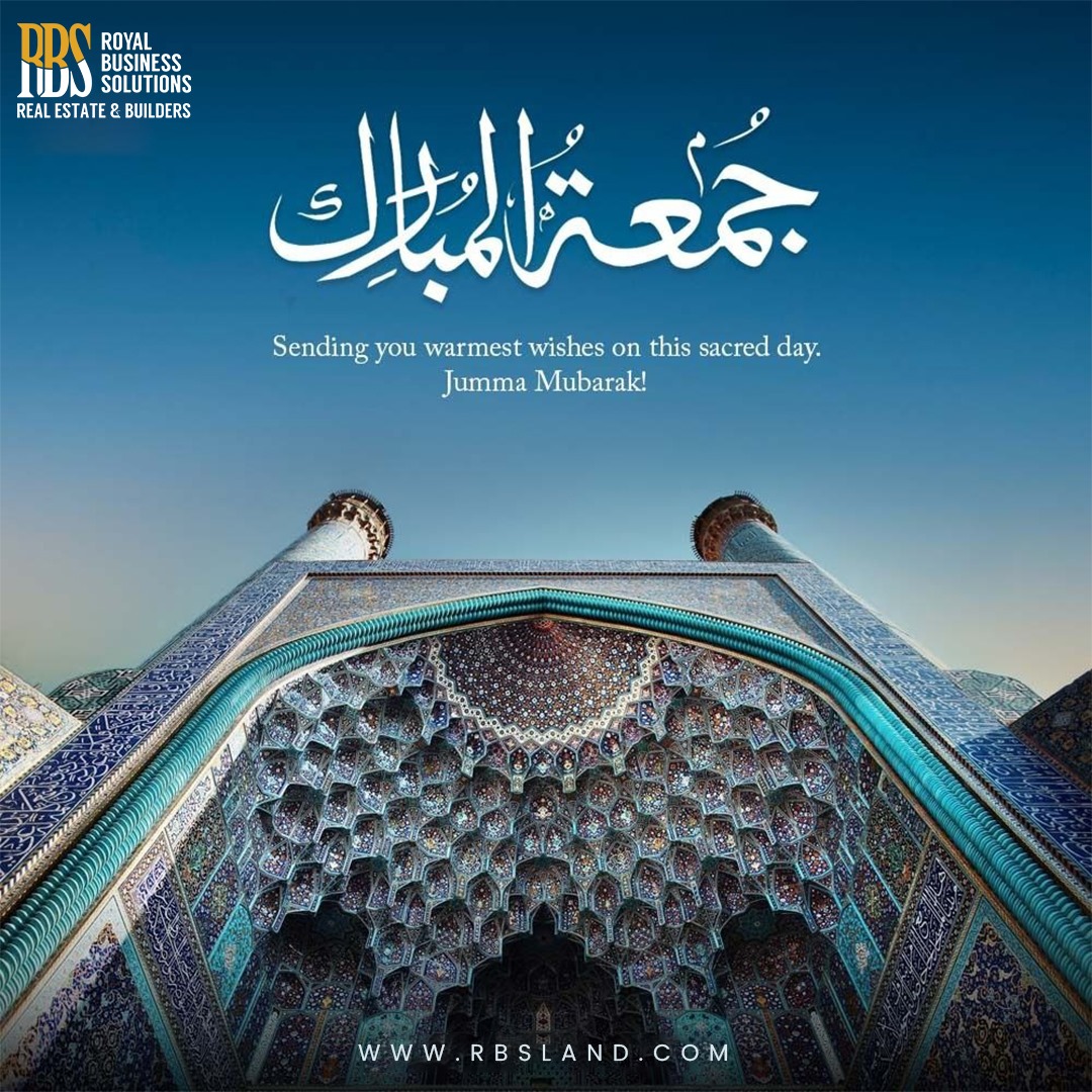 JUMMA MUBARAK
Sending heartfelt blessings and warm wishes on this sacred day.
May your prayers be accepted, your heart be at peace, and your home be filled with light.
rbsland.com
📞 +92 333 1111 306
#JummaMubarak #RBSRealEstate #BlessedFriday