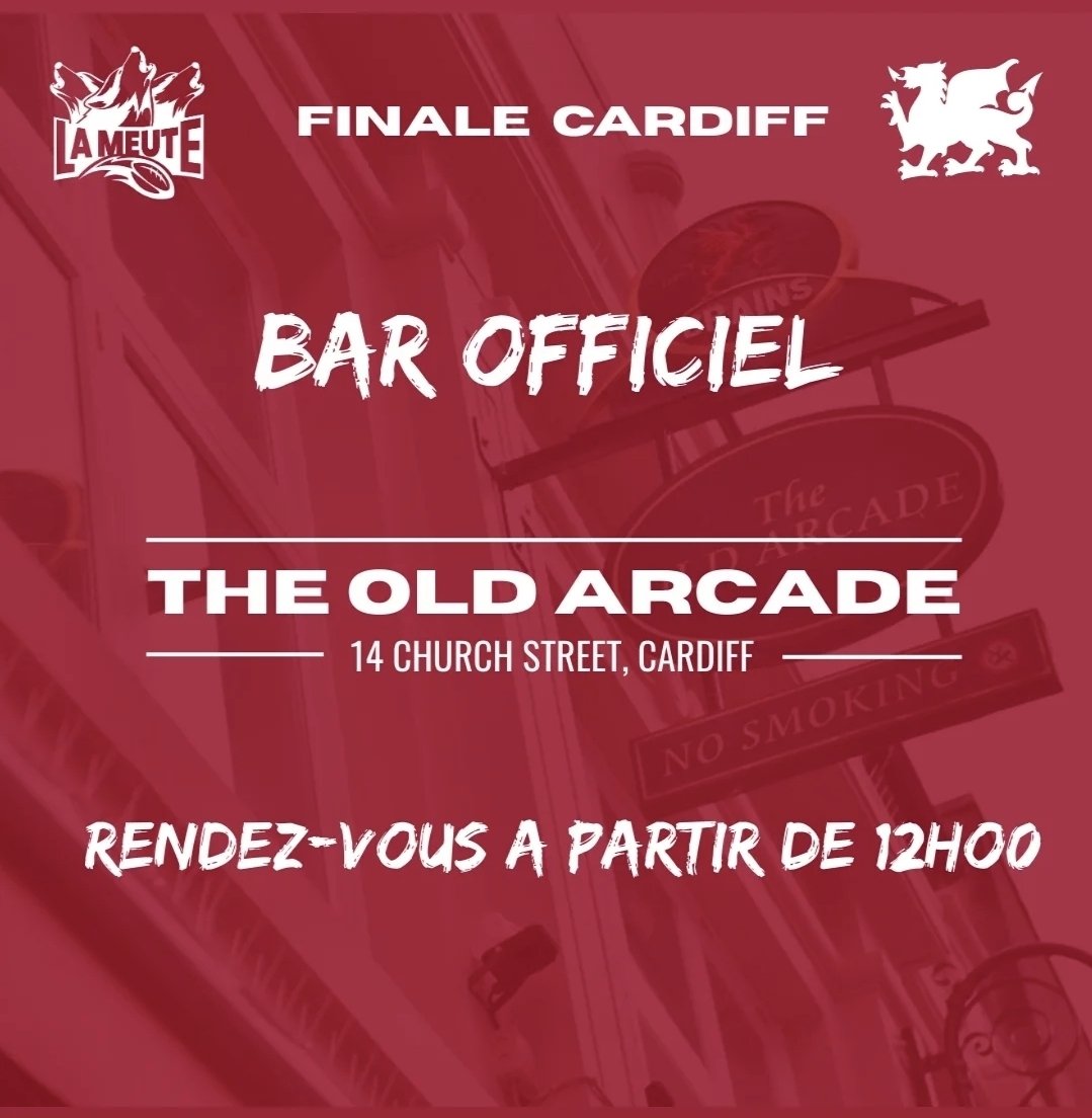 Come join us and our friends from <a href="/LaMeuteDuLOU/">La Meute Du LOU</a> at <a href="/TheOldArcade/">Old Arcade</a> this afternoon!

🇫🇷 🍻 🏴󠁧󠁢󠁷󠁬󠁳󠁿