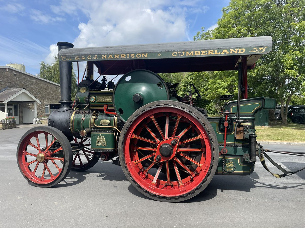Stu Pakenham-Walsh (@spakenhamwalsh) on Twitter photo Only in Lancashire would you see a Steam Tractor & crew in the car park stopping off for some <a href="/DewlayCheese/">Dewlay Cheese</a> 🧀🧀#dewlay #cheese #lancashire #garstang #steam #steamtractor Only in Lancashire would you see a Steam Tractor & crew in the car park stopping off for some <a href="/DewlayCheese/">Dewlay Cheese</a> 🧀🧀#dewlay #cheese #lancashire #garstang #steam #steamtractor