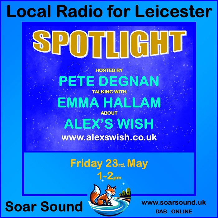 Leic58's tweet image. the #Spotlight show, hosted by the popular Pete Degnan.
Working with the unsung heroes of various local charities, community groups & individuals to promote relevant projects & events to the wider audience