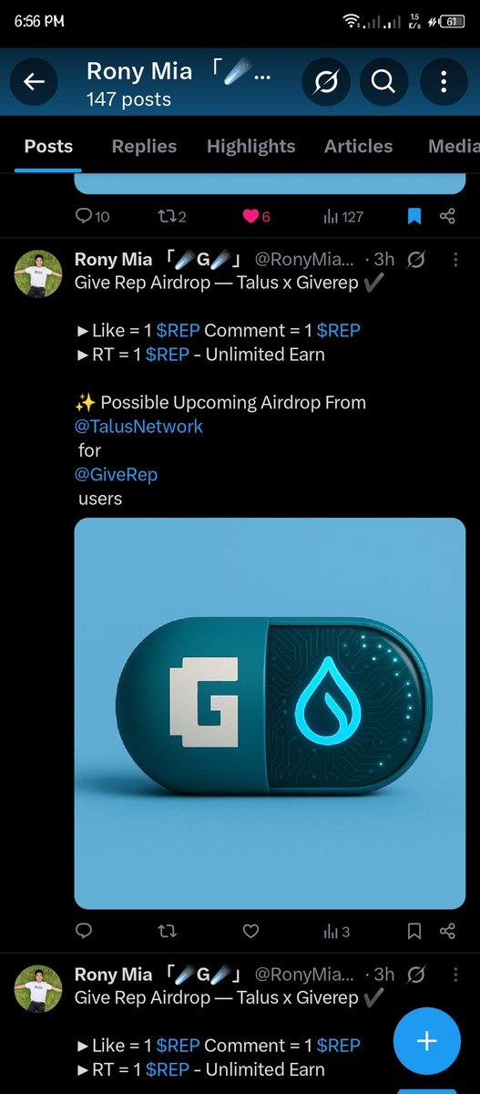 Do you need 1000 $Rep points? 

Interact here for max point

1 Like = 1 $REP 
1 RT = 2 $REP
1 comment= 1 $REP
1 Comment+ 1 retweet= 3 $REP
1REP = 1$

Comment <a href="/GiveRep/">GiveRep</a> and <a href="/ATTNtoken/">Attention 👁️</a> below 👇!