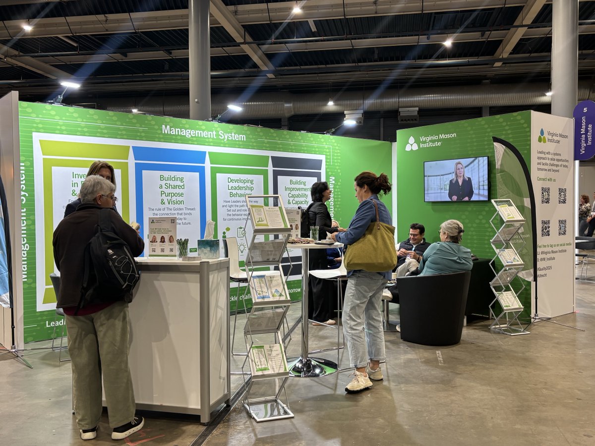 Quality Forum (@qualityforum) on Twitter photo We'd like to give a massive thank you to our Headline Sponsor <a href="/VM_Institute/">Virginia Mason Institute</a>.
Make sure you swing by their stand (No. 5) in Hall 9 today. We'd like to give a massive thank you to our Headline Sponsor <a href="/VM_Institute/">Virginia Mason Institute</a>.
Make sure you swing by their stand (No. 5) in Hall 9 today.