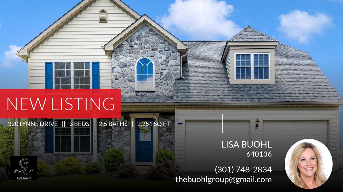 Lisa_Buohl's tweet photo. 📍 New Listing 📍 Take a look at this fantastic new property that just hit the market located at 320 Lynne Drive in Mount Wolf. Reach out here or at (301) 748-2834 for more information

Lisa Buohl, REALTOR®
The Buohl Group with Nor... https://t.co/hV9tKUYjW9 https://t.co/7Rg9UpYGHs