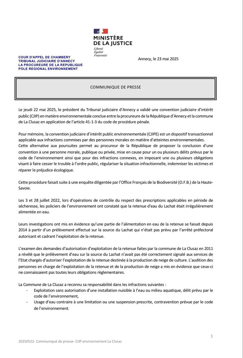 Procureure Annecy tweet media