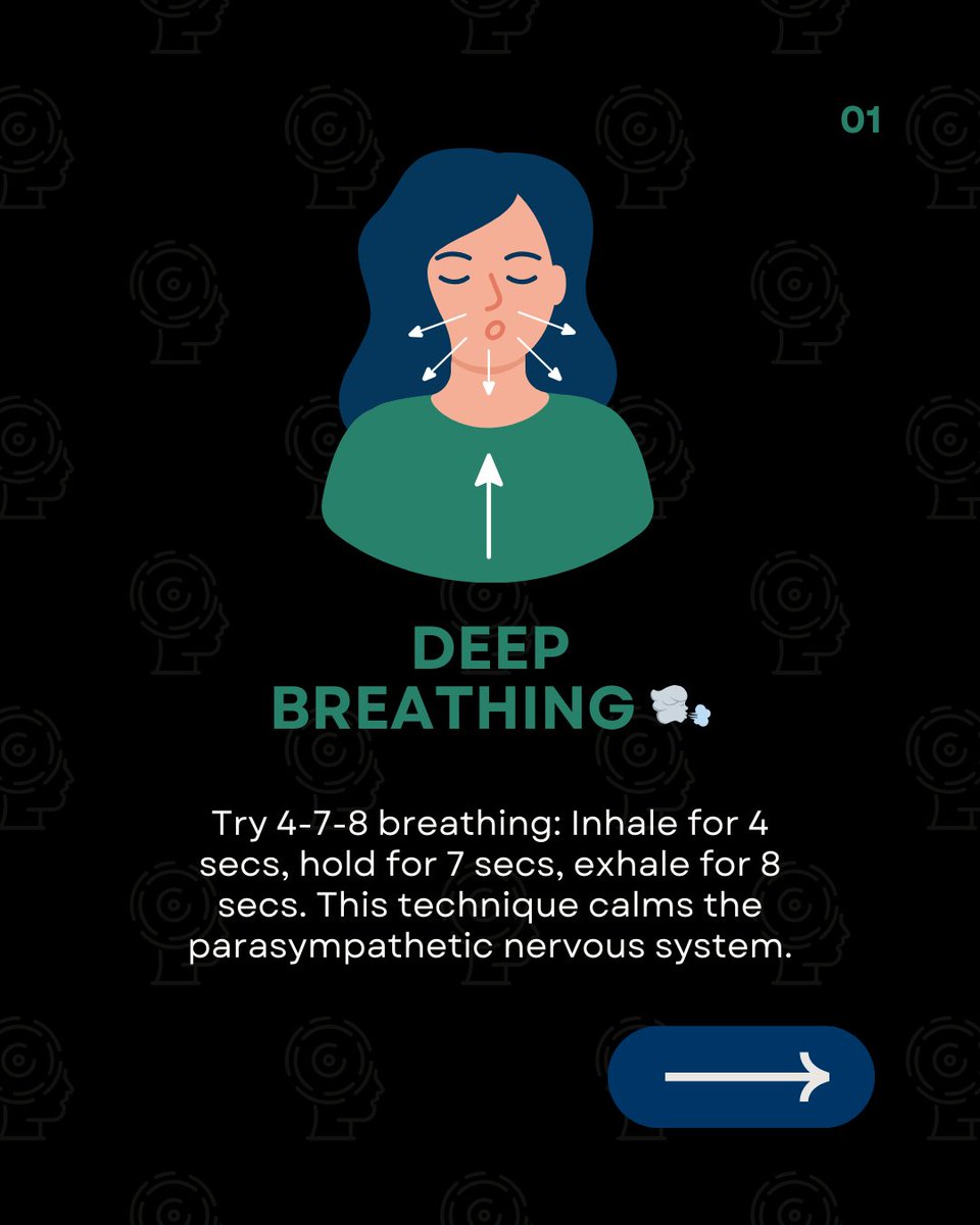 nigambc0123's tweet photo. Feeling overwhelmed? Stress is a natural part of life, but managing it well is a skill. Swipe through our guide to learn how.

#StressRelief #MentalHealthAwareness #Wellbeing #Mindfulness #MindGuideHub https://t.co/5DwFw0U7k7