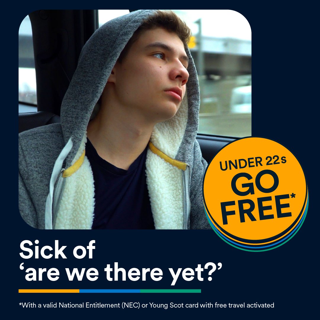 🎒 Heading to college or uni? Take the bus! Under 22s go FREE, and our student tickets are so cheap, you’ll still have enough for a treat. 🚌🍩 stge.co/4hWIt7o