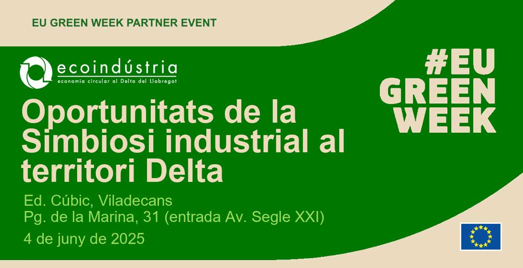 El 4 de juny, Viladecans acull la jornada "Oportunitats de la Simbiosi Industrial al Territori Delta". Descobreix com fer una indústria més circular! ♻️

🕘 9:30 – 12:00 h
📍 Edifici Cúbic, Pg. de la Marina 31. Viladecans
🔗 ecoindustria.net/events/oportun…