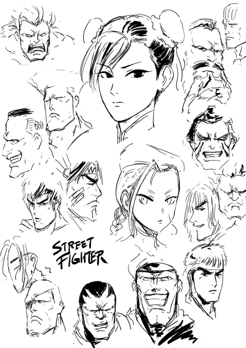 漫画気乗りしなくて春麗の落書きしてたら
結果的に落書きが捗ってしまい色々描いてた 