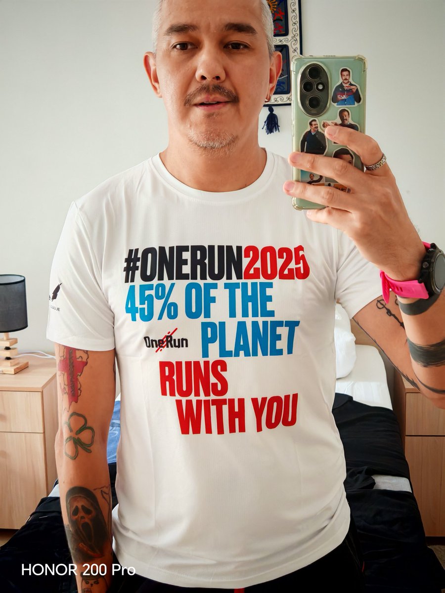 RavilIzmailoff's tweet photo. Забрал стартовый номер на завтрашний забег - #OneRun2025 Bishkek.
В комплекте не густо, но зато футболка очень крутая. Хоть белый цвет не люблю, но эту буду носить. https://t.co/4csJWcv4cp