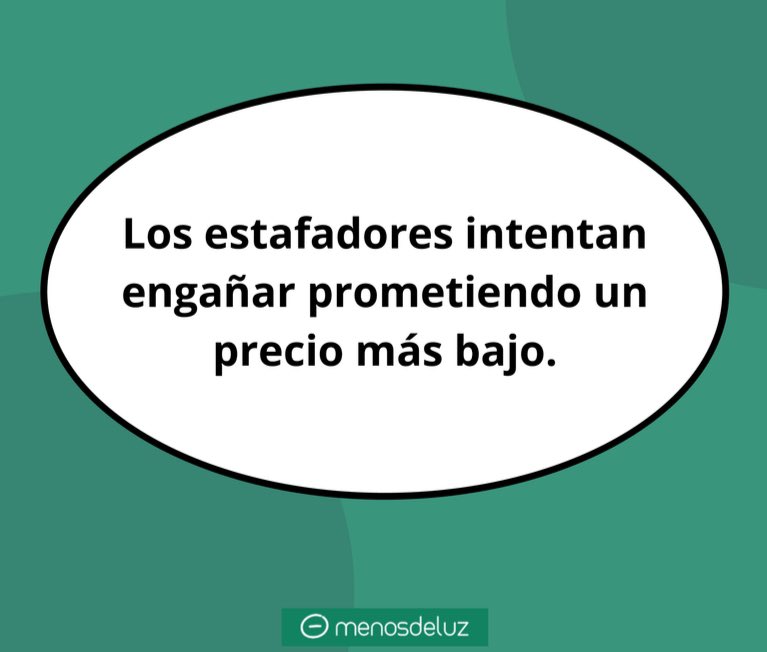 menosdeluz's tweet photo. Mucho cuidado con estos fraudes 
#menosdeluz #luz #ahorra #compañía #pagamenos https://t.co/F9LkcTJiOF
