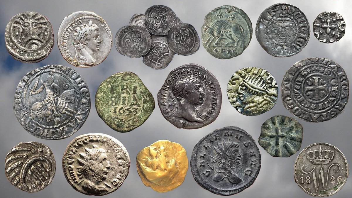 I’ve made a video with only the best coins that I have found with the Metal Detector in the last four years, since I started making videos! 😎👍🍀

youtu.be/27E-aXn2wZE