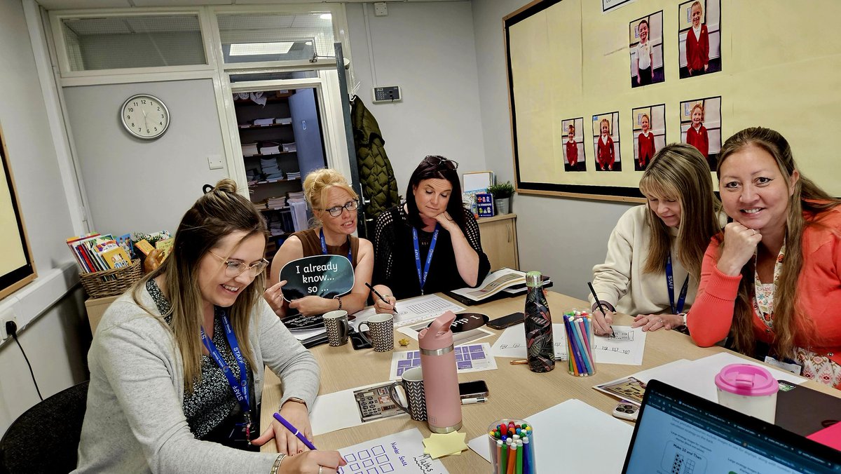 AnParkInfants's tweet photo. Our INSET day is in full swing and this morning's session has been all about Maths 🤩 #teamapi #childcentred #curiosity #challenge https://t.co/QS4OKlghgp