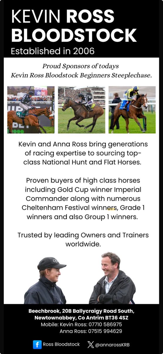 anna ross (@annarosskrb) on Twitter photo Best of luck to all the runners in the beginners chase this evening <a href="/DownpatrickRace/">Downpatrick Racecourse</a> Best of luck to all the runners in the beginners chase this evening <a href="/DownpatrickRace/">Downpatrick Racecourse</a>