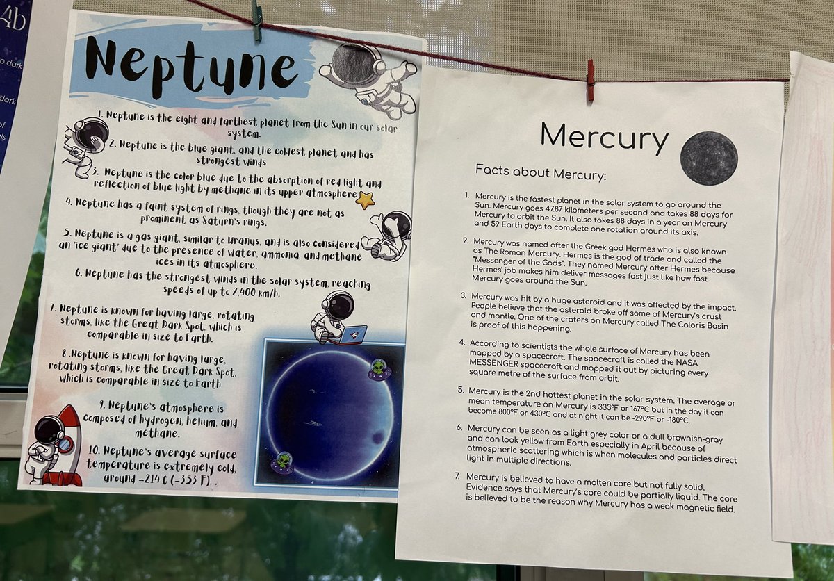 MsLiuzzi's tweet photo. Planet Research 🪐🪐🪐 @transfigtcdsb https://t.co/tXiDDZhpnp