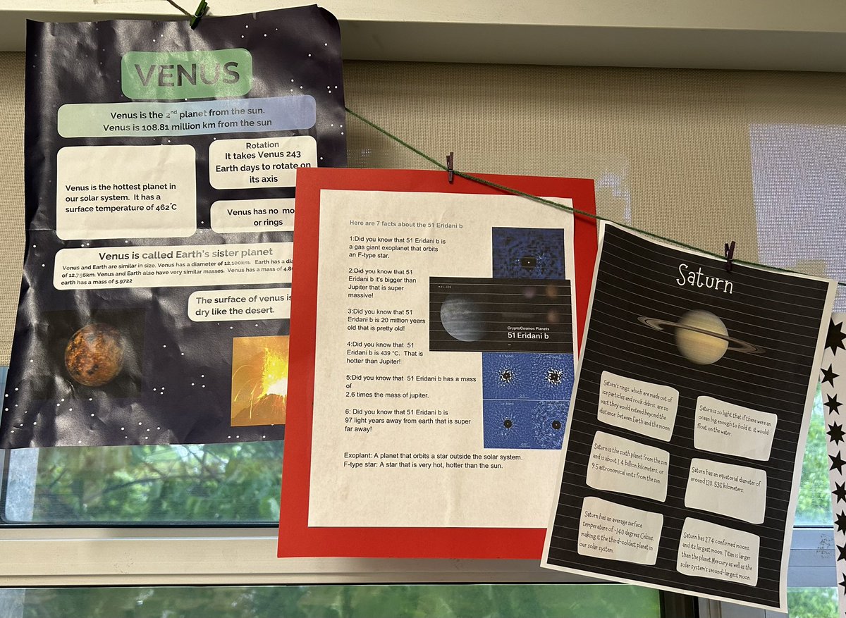 MsLiuzzi's tweet photo. Planet Research 🪐🪐🪐 @transfigtcdsb https://t.co/tXiDDZhpnp