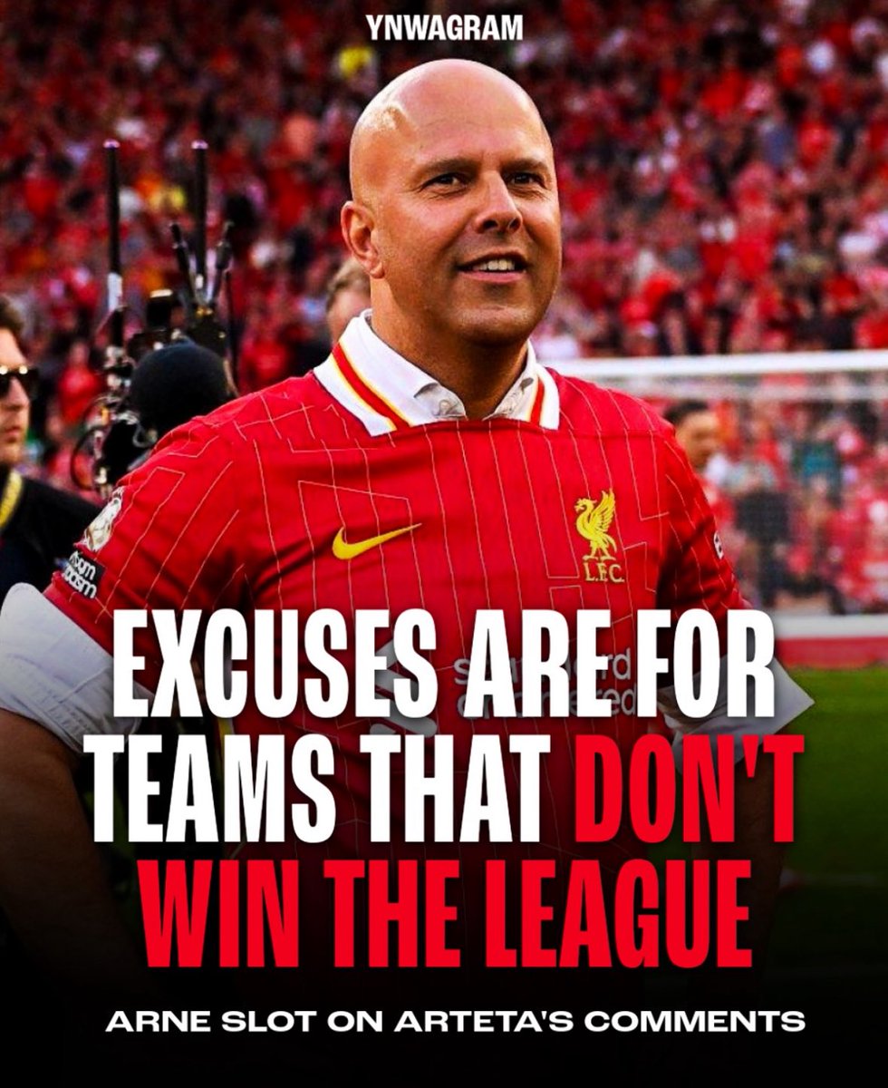 Slot really just cooked Arteta like that in a press conference 😭