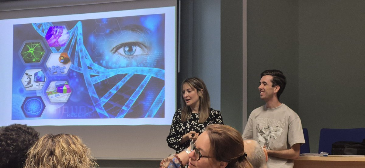 Instituto de Bioingeniería (@ib_umh) on Twitter photo 👩🔬Charla espectacular de la investigación de la Dr. Lorena Castillo <a href="/HospitalSantPau/">Sant Pau - Campus Salut Barcelona</a>. Nos ha hablado de los magníficos resultados obtenidos y prometedores avances de la terapia génica en la visión artificial. 🔝🔝
<a href="/NeuroEngin_UMH/">Biomedical Neuroengineering</a>
#degeneraciónmacular
#enfermedadmitocondrial 👩🔬Charla espectacular de la investigación de la Dr. Lorena Castillo <a href="/HospitalSantPau/">Sant Pau - Campus Salut Barcelona</a>. Nos ha hablado de los magníficos resultados obtenidos y prometedores avances de la terapia génica en la visión artificial. 🔝🔝
<a href="/NeuroEngin_UMH/">Biomedical Neuroengineering</a>
#degeneraciónmacular
#enfermedadmitocondrial