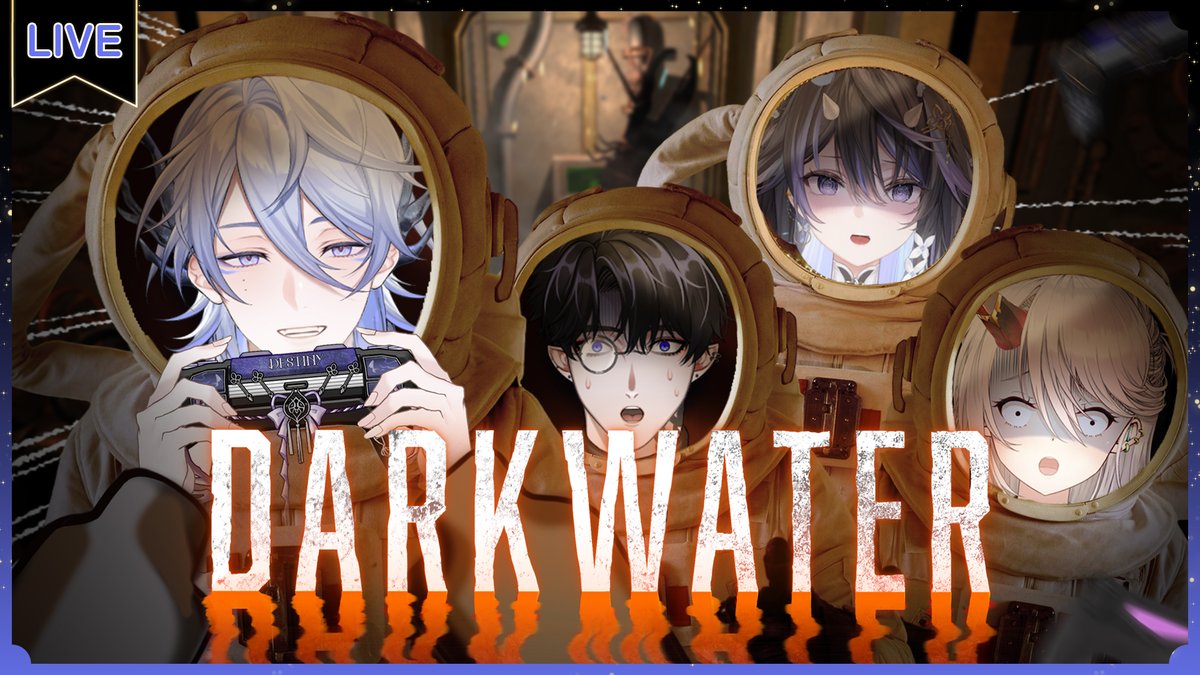 【Darkwater】ภารกิจเรือดำนํ้า ft.<a href="/AkemiArlin/">Akemi Arlin 🐍 Legends</a> <a href="/GrimusGrimm/">Grimus Grimm 🦇🧐 Pixela Destiny</a> <a href="/SSR_Hydrangea/">Sisira Hydrangea🌿🔮 Pixela S</a> 
21.00(GMT+7)
ท่านครับผมมองไม่เห็นอะไรเลยครับผม
youtube.com/live/EzDeclFCF…