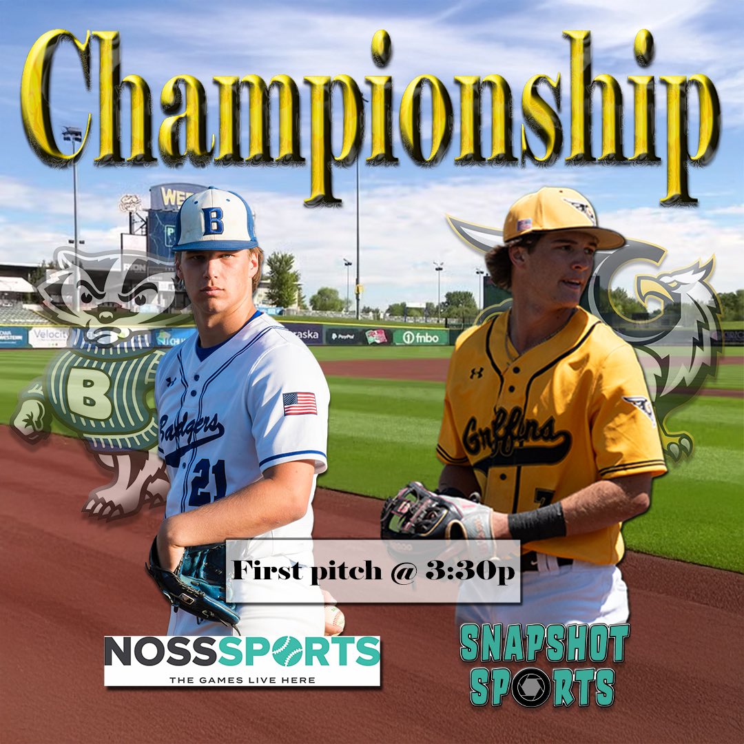 Snapshot Sports (@snapshot_sports) on Twitter photo Class B State championship Today @ 3:30p
<a href="/BennBaseball/">Bennington Baseball</a> V <a href="/G_EastBaseball/">Gretna East Baseball</a>
If you canโt make it tune into <a href="/NOSSSports/">NOSS Sports</a> for the live commentary. Class B State championship Today @ 3:30p
<a href="/BennBaseball/">Bennington Baseball</a> V <a href="/G_EastBaseball/">Gretna East Baseball</a>
If you canโt make it tune into <a href="/NOSSSports/">NOSS Sports</a> for the live commentary.