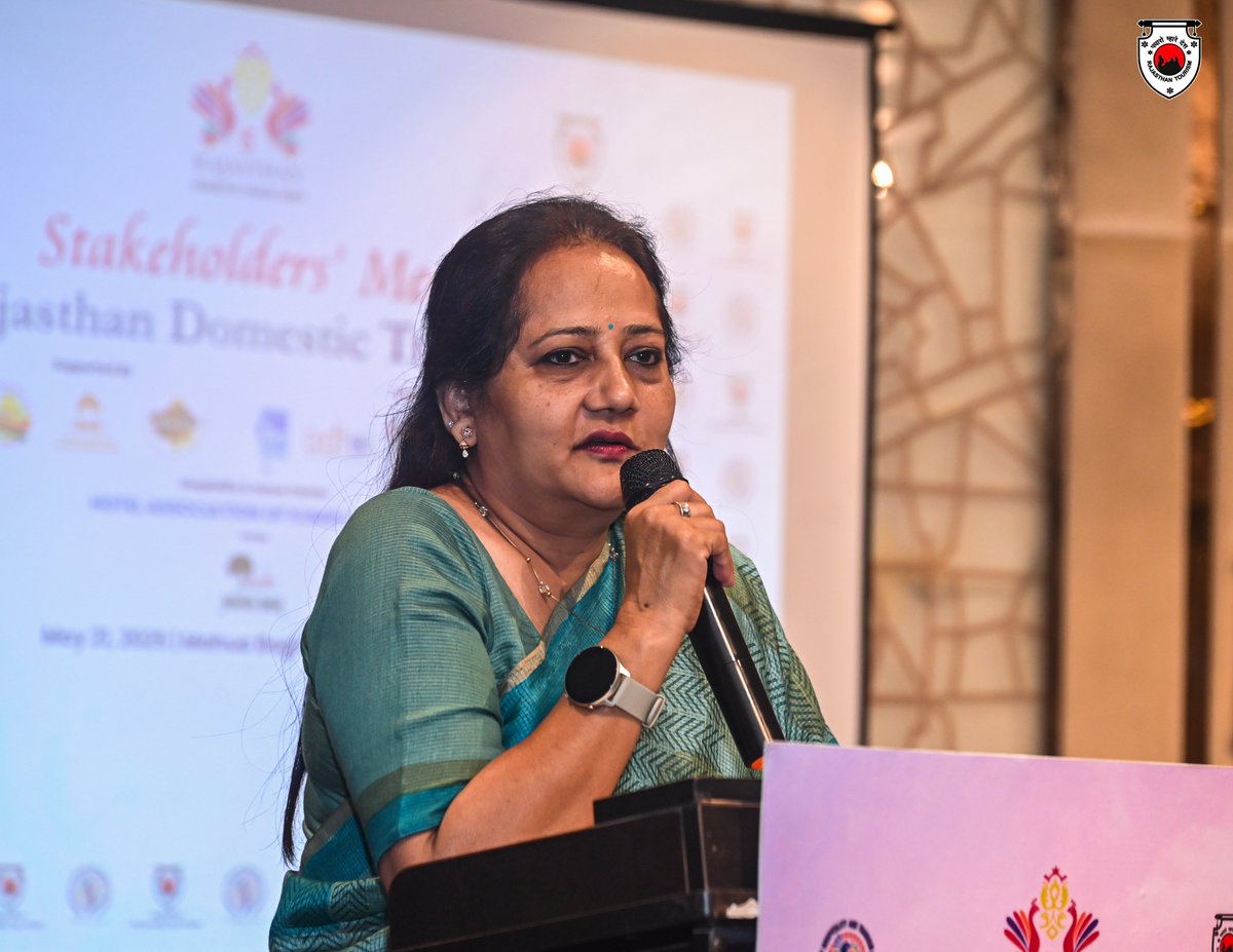 my_rajasthan's tweet photo. As we gear up for the main event from 12th to 14th September 2025, this gathering set the tone for stronger collaborations and vibrant tourism opportunities.
#RDTM #RajasthanDomesticTravelMart #Udaipur #Kumbhalgarh #Rajasthan #RajasthanTourism
(2/2) https://t.co/J82dDNQaQ3