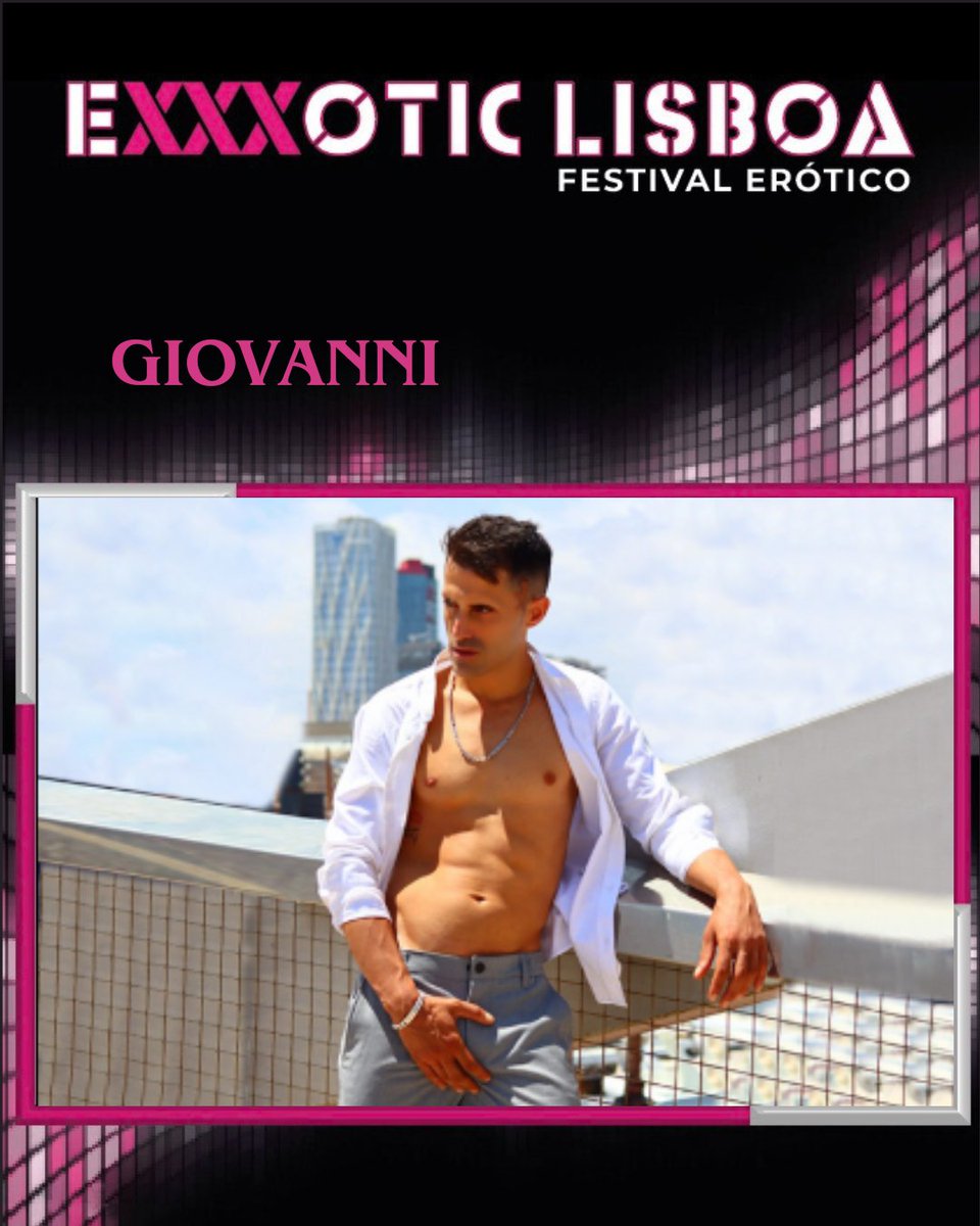 ExxxoticLisboa's tweet photo. @giovanniros69 Reconhecido actor XXX Espanhol no meio internacional com 6 anos de carreira , amante do mundo FETICHE, do BD$M &amp; do NOPORN , com 6 artistas no total completa o elenco do palco BD$M. https://t.co/vdQQYaITQs