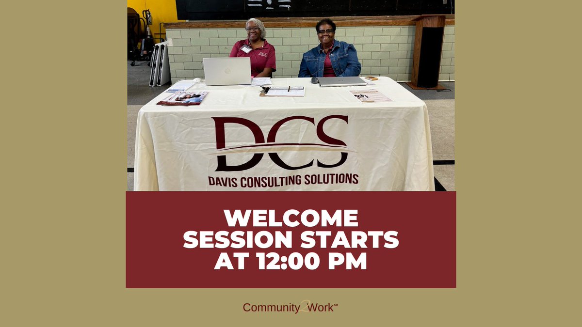 davisconsulting's tweet image. ⏰ Reminder: Our FREE virtual Community2Work® Welcome Session starts at 12 PM today! Get expert tips, network &amp;amp; kick‑start your job search—all on your lunch break.

👉 Save your seat → tinyurl.com/mr27pymc 

#Community2Work #CareerSupport #JobSeekers @msdavisofpgh