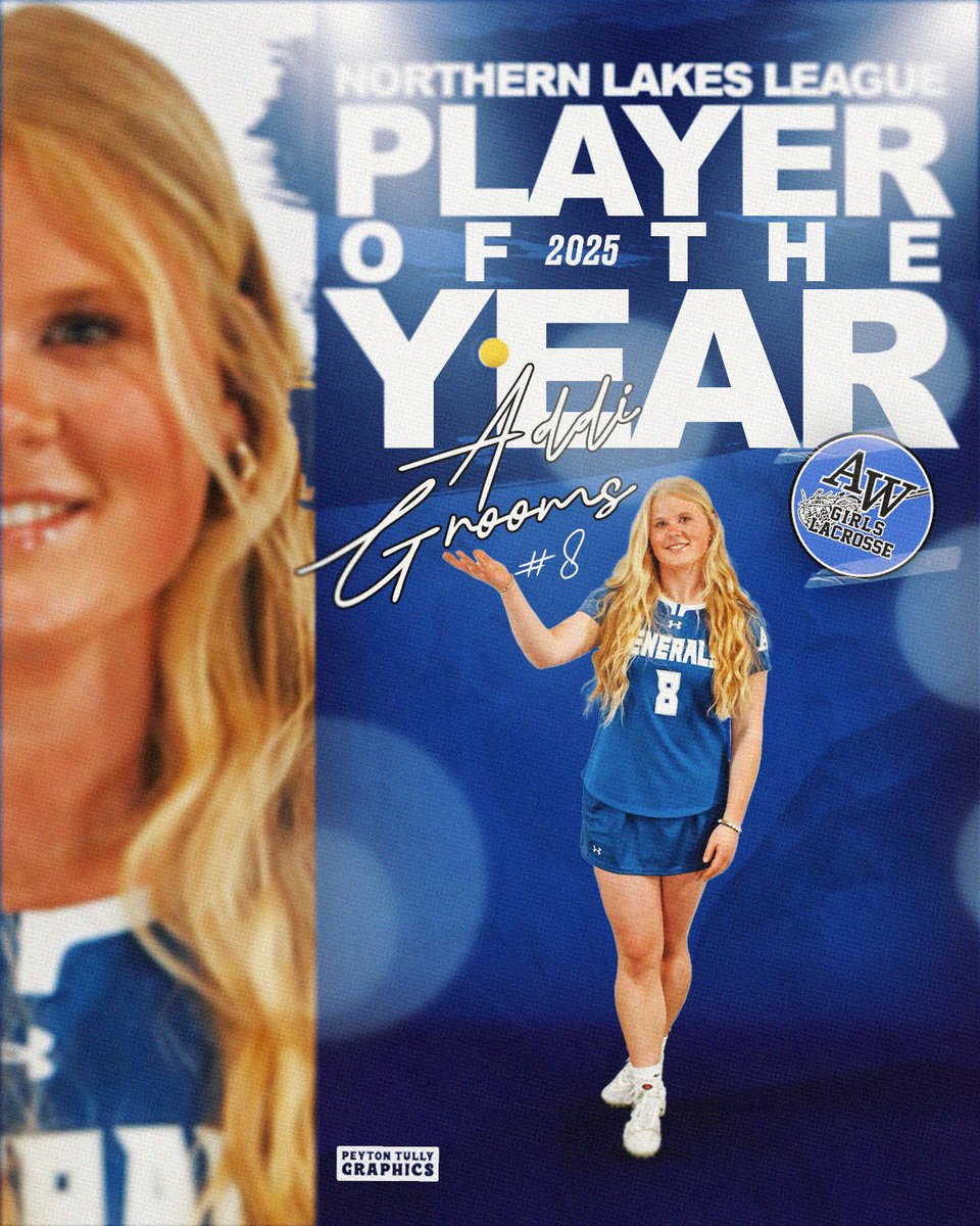 Congrats to our Senior Defender Addi Grooms for being the 2025 NLL Player of the Year!!! 

ROLL GENS!!!