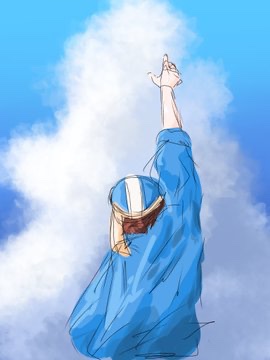 #引用RTで絵をあげて5人指名してバトンでお気に入りの絵を載せる 
メンションありがとうございます！！