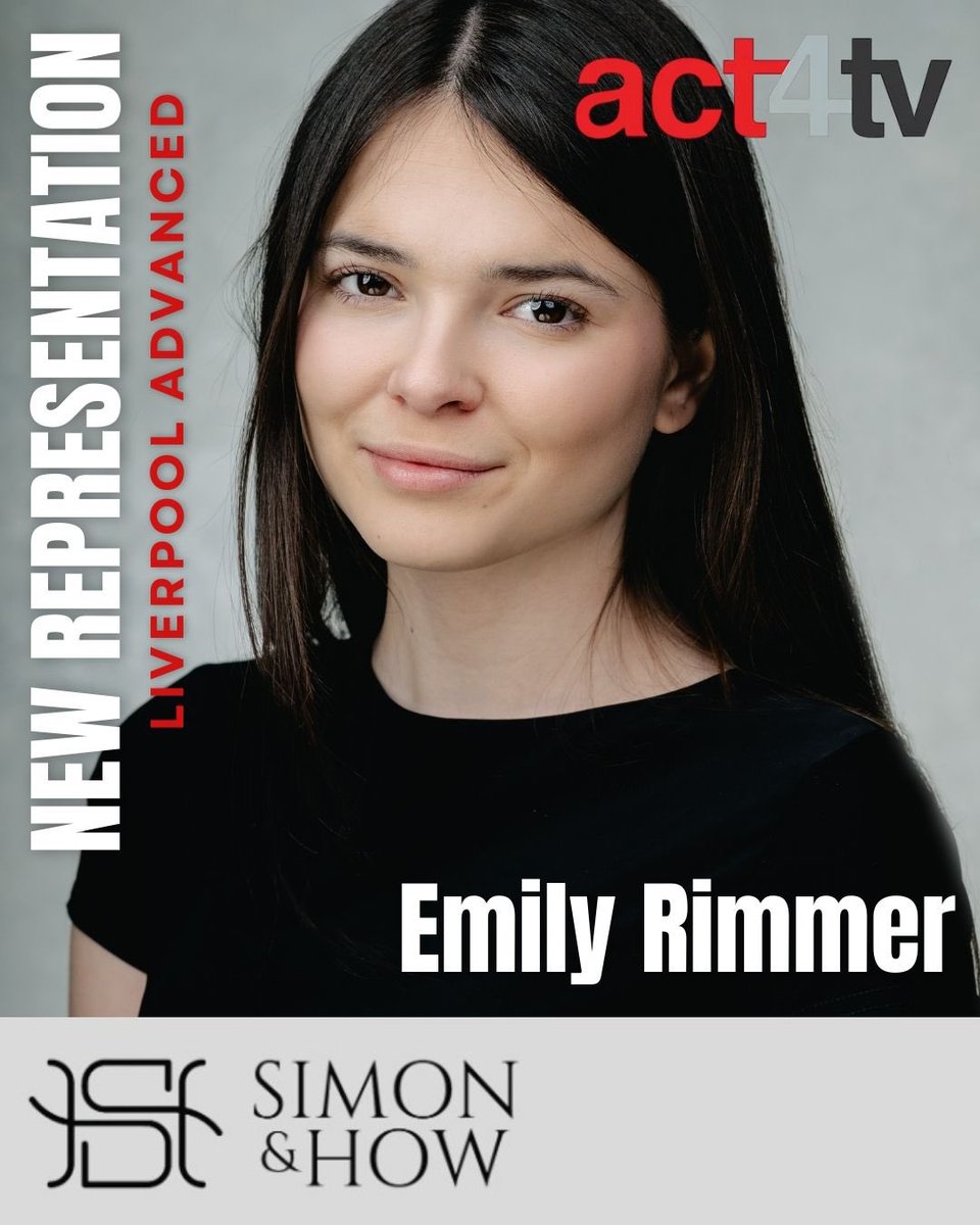 🌟 SIGNED! 🌟

Huge congrats to Emily Rimmer, who’s just signed with Simon &amp; How Associates after a brilliant meeting at act4tv! 🙌🎬

Always make the most of these chances. No meeting is ever wasted. You never know who’s watching 👀✨

Proud of you, Emily! 💫

#act4tv #signed