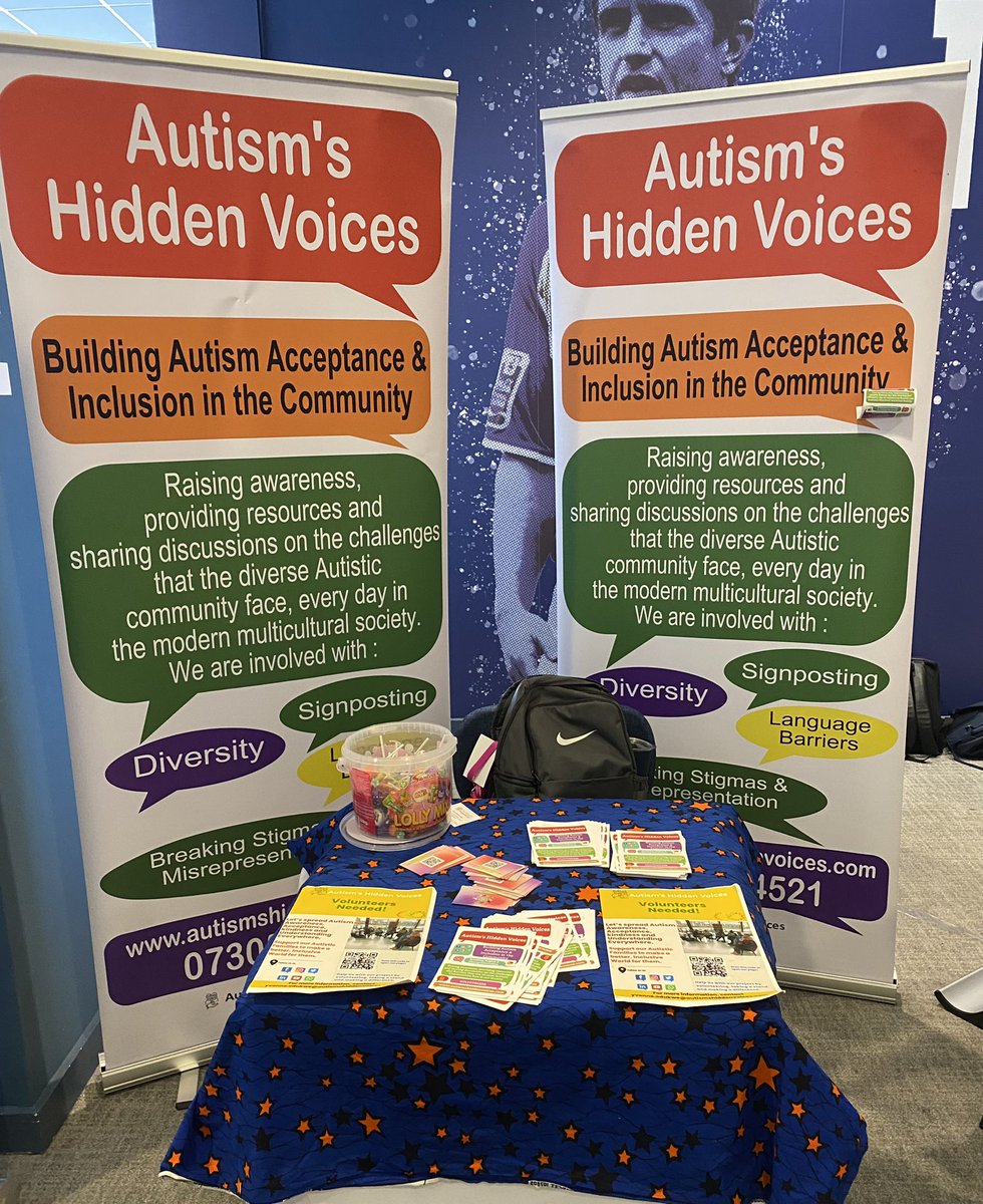 Autisms_HV's tweet photo. Yesterday was a day and a half. Lots of information and stuff I didn’t know existed. These are the reasons to visit these events. INFORMATION!!!!! 💥 I found a company that lets you hire a specialist bike for free. Yes !!!! free and you take it home with you. https://t.co/N80I31dkxa