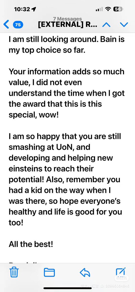 🎓 UON to Mastercard PM in 5Yrs
Got an email that made me pause. A former student contacted UON about his Outstanding Student award. He mentioned me by name, so I received his email🥰
🔗 Turn ur degree into global career - Your journey starts here northampton.ac.uk/courses/strate…