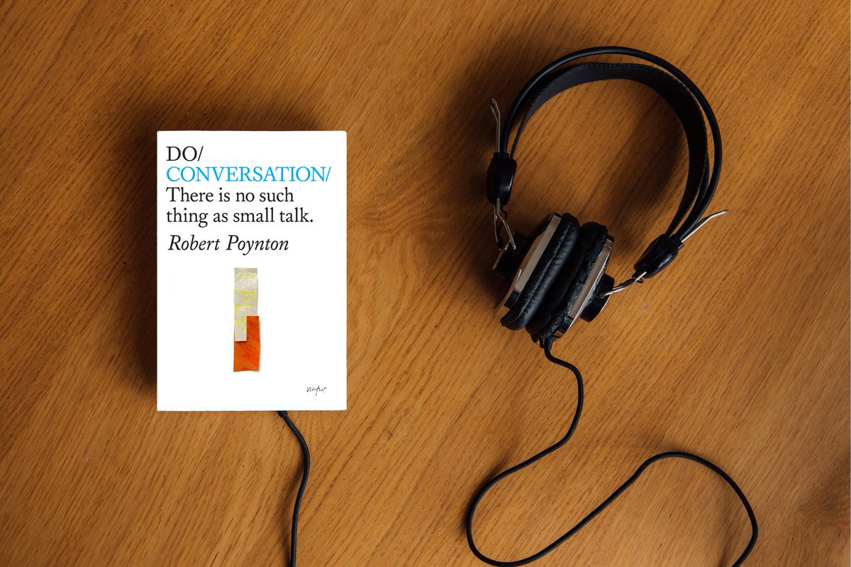 The audiobook version of Do Conversation is out now! Also find Do Improvise, refreshed with a new chapter from the 2022 edition, at the link below 👇
thedobook.co/pages/audioboo…