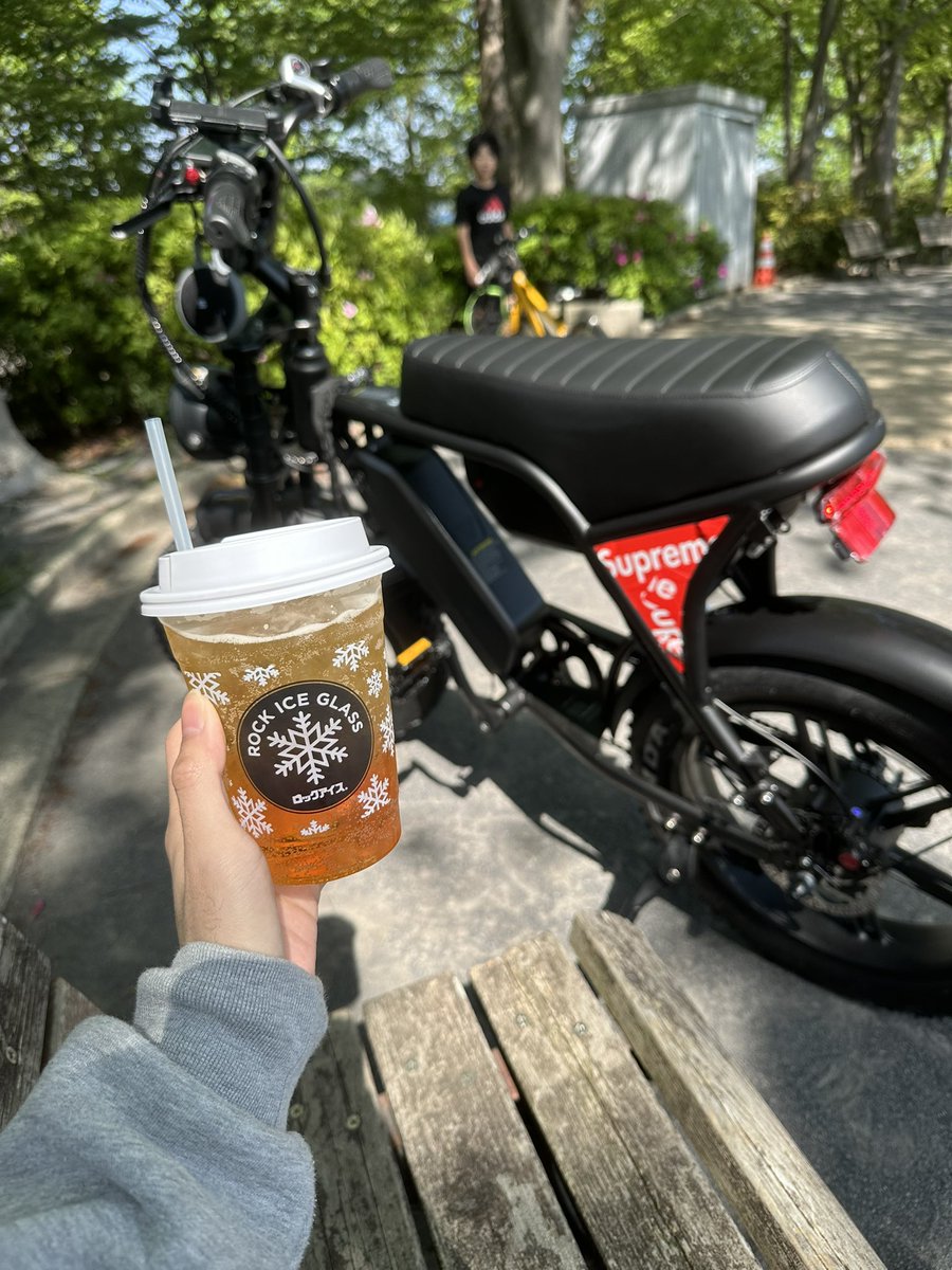 marusuke16's tweet photo. この空白の時間にE-bike納車して休みん時とかは基本チャリでふらついてます🏍️

このチャリ見つけたら僕ですww

#ebike https://t.co/SKxPhIWqCg