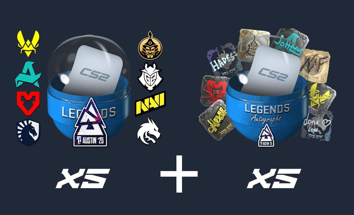 🎁 SPECIAL : AUSTIN MAJOR GIVEAWAY! 🎁
I’m giving away several sticker capsules from the Austin Major 🟣🔥

Your chance to pull your team, zywoo, donk or even apeX 👀
📆 Giveaway ends: June 1st, 2025 at 7PM (Lisbon time)

To enter:
✅ RT this post
✅ Follow <a href="/Nextgenz_cyril/">Nextgenz™️✨</a>
💬