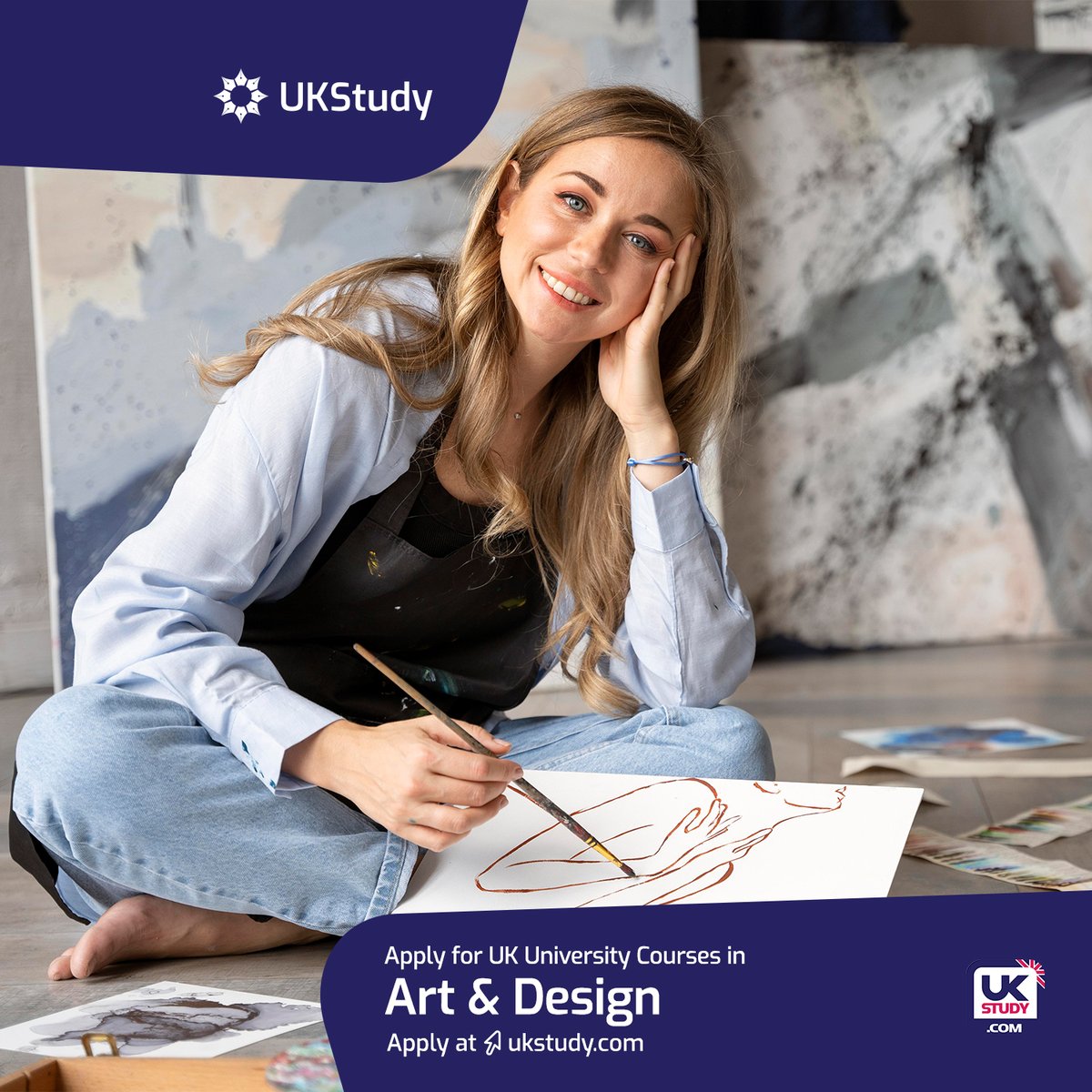 ukstudyofficial's tweet photo. 🎨 Study Art &amp; Design in the UK! Turn your creativity into a career! England is home to some of the world’s greatest artists and UK universities are among the most creative. Unleash your inner creativity with university degree in Art &amp; Design.

Apply now: https://t.co/b4Kn1QjAn1 https://t.co/ueVGHBdce9