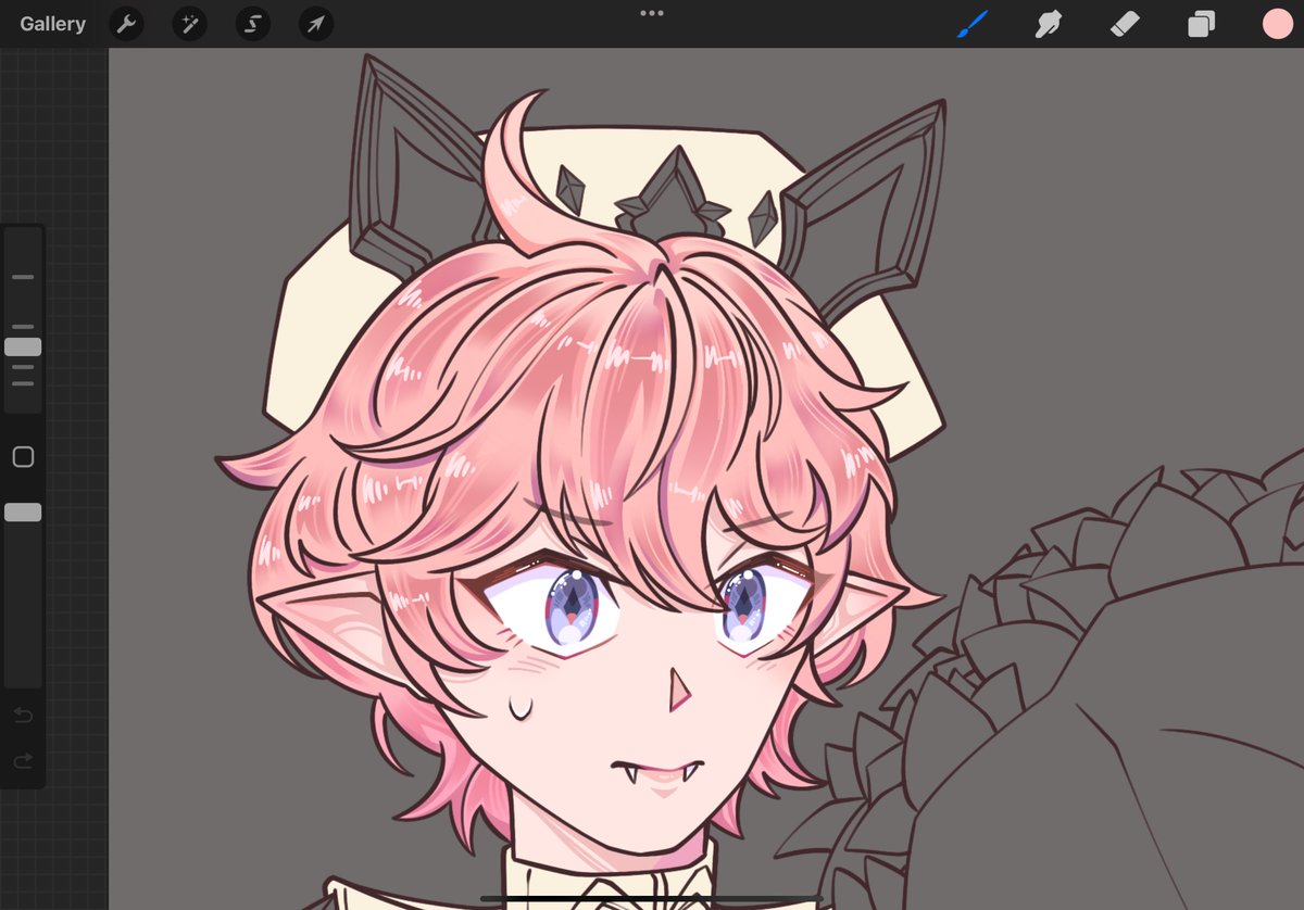 Shinoriari's tweet photo. #Dahlia Wip https://t.co/U9yPmWfFjx