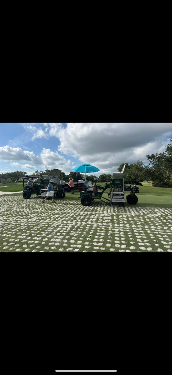 ATIGolfServices's tweet photo. University Park and Fox Fire this week. Kris’s team getting it done !

#ATIGOLFSERVICES 
#AERATIONTECH https://t.co/MXfRZzkx8p