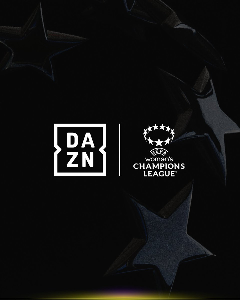 DAZNWFootball's tweet photo. DAZN is proud to have delivered transformative growth and visibility of European women’s club football over the past four seasons as the global rights holder for the UEFA Women’s Champions League. https://t.co/BlTMLa9iMi