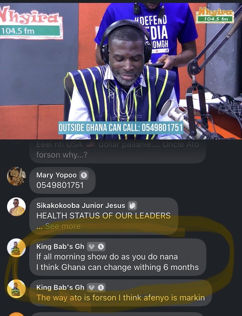 nhyira1045fm's tweet image. Kuroyimunsem all the way💪 

#KuroYiMuNsem #LikeCommentShare #Nhyira1045Fm