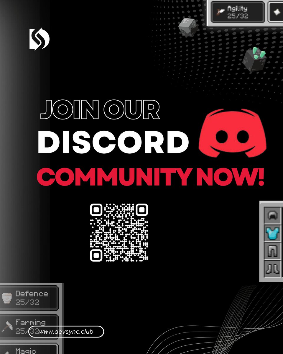 DevSync_X's tweet photo. Join a thriving community of developers, creators, and tech enthusiasts on our DevSync Discord - where learning meets fun, and collabs turn into innovations. 

#onecommitatatime https://t.co/l4CElfamby