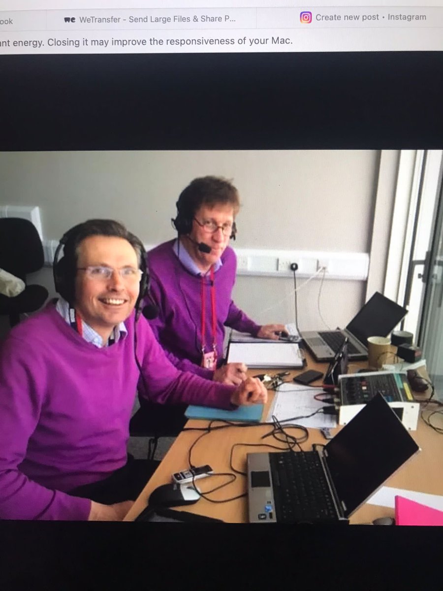 Adrian Harms (@adrianharms) on Twitter photo 10 years since <a href="/SussexCCC/">Sussex Cricket</a> played a <a href="/CountyChamp/">Rothesay County Championship</a> <a href="/hantscricket/">Hampshire Cricket</a>, same commentators, different jumpers!
<a href="/BBCSussexSport/">BBC Sport Sussex</a> <a href="/solentsport/">BBC Radio Solent Sport</a> #bbccricket 10 years since <a href="/SussexCCC/">Sussex Cricket</a> played a <a href="/CountyChamp/">Rothesay County Championship</a> <a href="/hantscricket/">Hampshire Cricket</a>, same commentators, different jumpers!
<a href="/BBCSussexSport/">BBC Sport Sussex</a> <a href="/solentsport/">BBC Radio Solent Sport</a> #bbccricket