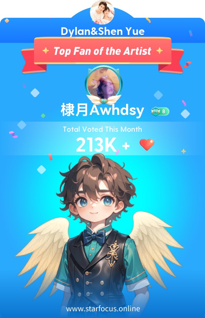 Awhdsy's tweet photo. My Cupid has been leveled up!
There's a chance to participate in the event to claim 2000 Red Heart rewards!
Come and upgrade your Cupid with me to participate in the event and claim 2,000 Red Heart rewards!
link:https://t.co/ueadcx6PoT
#StarFocus https://t.co/DO5Ubzqtyh