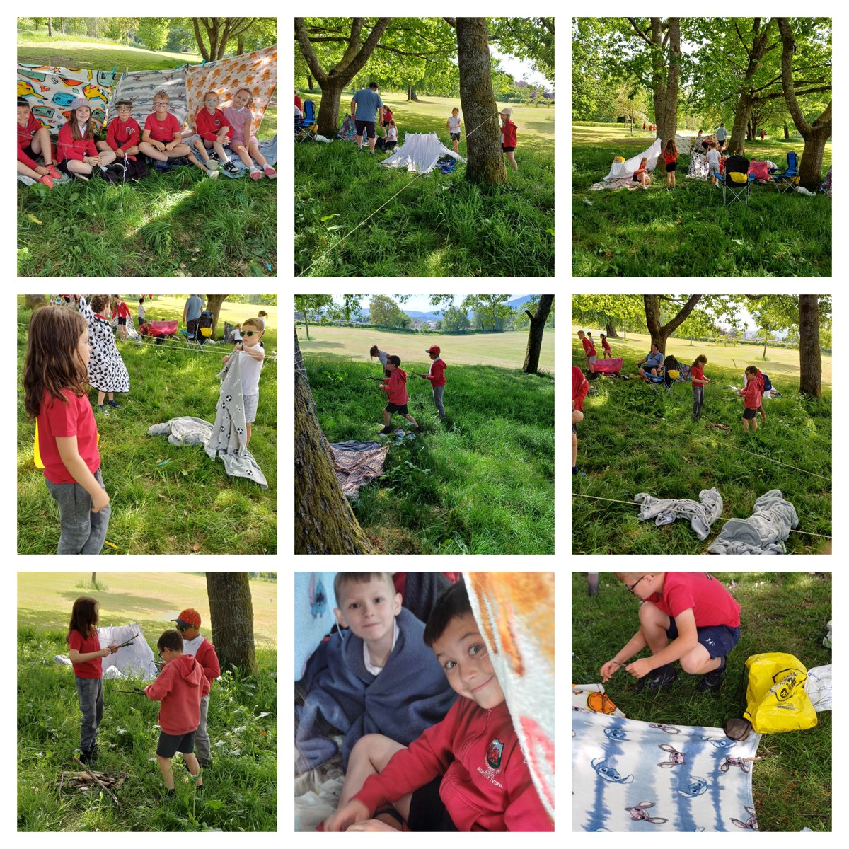 gwaunyear3's tweet photo. Year 3 / 4 have had an amazing morning at Cyfarthfa Park for Feel Good Friday. Teamwork was used to build dens, trees were climbed and great fun was had by everyone. A huge thanks to the PTA members for joining us on our morning out. Gwaith da pawb! @GwaunfarrenSch https://t.co/RMZgkgyUSB