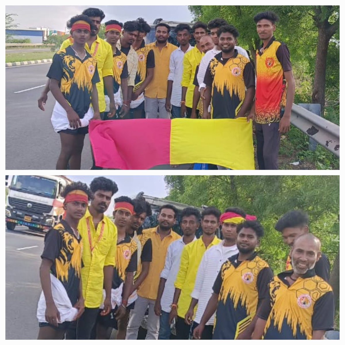 UspKarthick's tweet photo. மஞ்சள் படை பேரணி நோக்கி 

#முத்தரையர்_சதயவிழா https://t.co/pe80mOXTSC