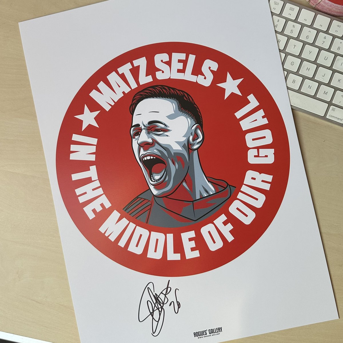 BehindTheLads's tweet photo. Brand new ‘Matz Sels - in the middle of our goal’ design available now - a few signed too! ✍️👀
New #GetBehindTheLads design available now in A3-A0 sizes & any format - Inc a few signed. Visit https://t.co/gBwE2qYeA9 for this and much more 👀 #nffc #matzsels #coyr https://t.co/O7W7OxvZyX