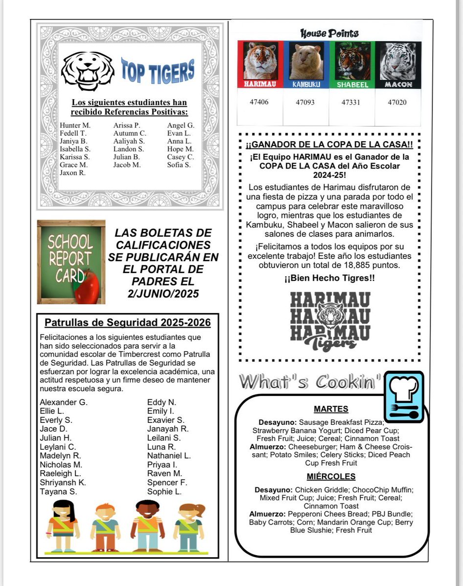 Timbercrest Elementary School tweet media